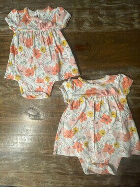 Matching babygirl dresses